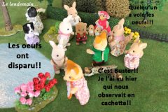 Sylvanian families Pâques