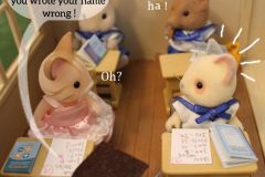 Sylvanian school love English version